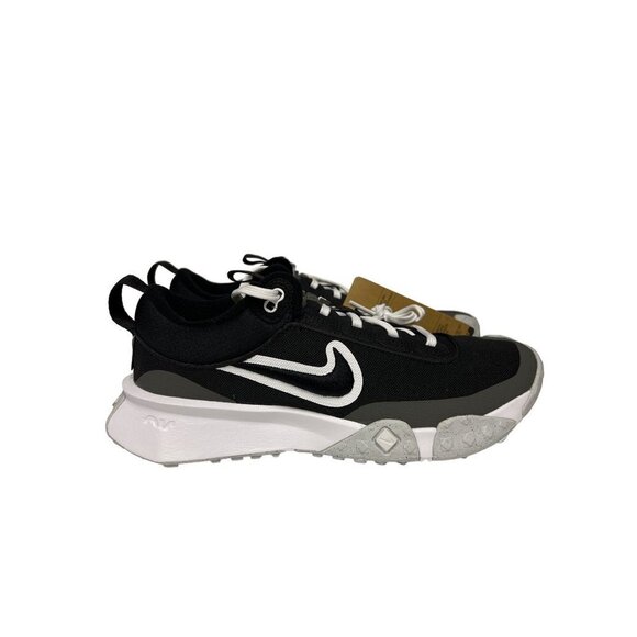 NEW! Nike Air Diamond Varsity Turf Baseball Shoes Men\'s Size 6.5 Black White main image 10